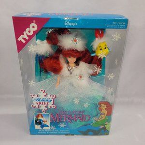 Walt Disney Little Mermaid Holiday Ariel Vintage Doll by Tyco SEALED